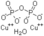 structure of CAS# 304671-71-4, Cupric pyrophosphate hydrate;Copper(II) pyrophosphate hydrate