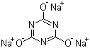 结构式 CAS# 3047-33-4, 氰尿酸三钠盐; 三聚氰酸钠