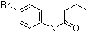 structure of CAS# 304876-05-9, 5-Bromo-3-ethyl-2-oxindole;5-Bromo-3-ethyl-1,3-dihydroindol-2-one