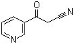structure of CAS# 30510-18-0, 3-Oxo-3-(3-pyridinyl)propanenitrile