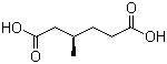 3-Methyladipic acid molecular structure (CAS 3058-01-3)