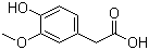 Homovanillic acid molecular structure (CAS 306-08-1)