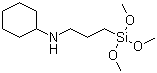 structure of CAS# 3068-78-8, 3-(N-Cyclohexylamino)propyltrimethoxysilane;N-[3-(Trimethoxysilyl)propyl]cyclohexylamine