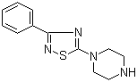 structure of CAS# 306935-14-8, 3-Phenyl-5-piperazino-1,2,4-thiadiazole;1-(3-Phenyl-1,2,4-thiadiazol-5-yl)piperazine