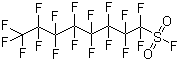 全氟辛基磺酰氟分子结构 (CAS 307-35-7)