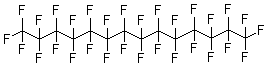 structure of CAS# 307-62-0, Perfluorotetradecane
