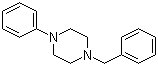 1-苄基-4-苯基哌嗪分子结构 (CAS 3074-46-2)