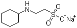 Sodium 2-(cyclohexylamino)ethanesulphonate molecular structure (CAS 3076-05-9)