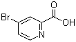 structure of CAS# 30766-03-1, 4-Bromopyridine-2-carboxylic acid;4-Bromopicolinic acid
