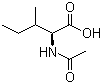 N-Acetyl-L-isoleucine molecular structure (CAS 3077-46-1)