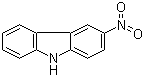 结构式 CAS# 3077-85-8, 3-硝基-9H-咔唑