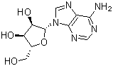 L-Adenosine molecular structure (CAS 3080-29-3)
