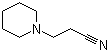 structure of CAS# 3088-41-3, 1-Piperidinepropionitrile;1-Piperidinepropanenitrile