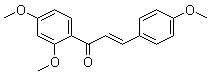(E)-2',4,4'-Trimethoxychalcone molecular structure (CAS 30925-62-3)