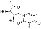 structure of CAS# 3094-09-5, Doxifluridine;5'-Deoxy-5-fluorouridine; 5-Fluoro-5¡ä-deoxyuridine