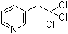 3-(Trichloromethyl)pyridine molecular structure (CAS 3099-50-1)