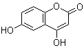 4,6-二羟基-2H-1-苯并吡喃-2-酮分子结构 (CAS 30992-75-7)