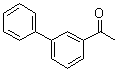 结构式 CAS# 3112-01-4, 3-乙酰基-1,1'-联苯