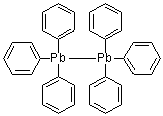 Hexaphenyldiplumbane molecular structure (CAS 3124-01-4)