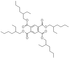 Tetrakis(2-ethylhexyl) pyromellitate molecular structure (CAS 3126-80-5)