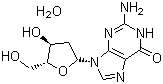 2'-Deoxyguanosine monohydrate molecular structure (CAS 312693-72-4)