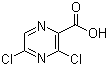 structure of CAS# 312736-49-5, 3,5-Dichloropyrazine-2-carboxylic acid