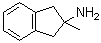 structure of CAS# 312753-94-9, 2-Methyl-2-indanamine;2-Methylindan-2-ylamine