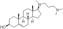 阿扎胆醇分子结构 (CAS 313-05-3)
