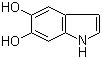 5,6-Dihydroxyindole molecular structure (CAS 3131-52-0)