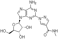 结构式 CAS# 313348-27-5, 瑞加德松