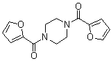 1,4-Di-2-furoylpiperazine molecular structure (CAS 31350-27-3)