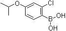 结构式 CAS# 313545-47-0, 2-氯-4-异丙氧基苯硼酸