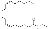 structure of CAS# 31450-14-3, (6Z,9Z,12Z)-6,9,12-Octadecatrienoic acid ethyl ester;Ethyl gamma-linolenate; Ethyl gamma-linolenic acid