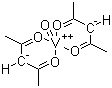Vanadyl acetylacetonate molecular structure (CAS 3153-26-2)