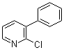 结构式 CAS# 31557-57-0, 2-氯-3-苯基吡啶