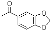 structure of CAS# 3162-29-6, 3',4'-Methylenedioxyacetophenone;3',4'-(Methylenedioxy)acetophenone; 5-Acetyl-1,3-benzodioxole
