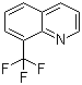 structure of CAS# 317-57-7, 8-Trifluoromethylquinoline;8-(Trifluoromethyl)quinoline