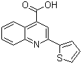 2-(噻吩-2-基)喹啉-4-甲酸分子结构 (CAS 31792-47-9)