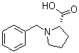 structure of CAS# 31795-93-4, N-Benzyl-L-proline;1-(Phenylmethyl)-L-proline