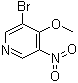 结构式 CAS# 31872-76-1, 3-溴-4-甲氧基-5-硝基吡啶