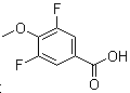 3,5-Difluoro-4-methoxybenzoic acid molecular structure (CAS 319-60-8)