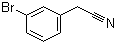 结构式 CAS# 31938-07-5, 3-溴氰苄; 3-溴苯乙腈; 间溴氰苄; 间溴苯乙腈