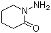 structure of CAS# 31967-09-6, 1-Amino-2-piperidone;1-Aminopiperidine-2-one