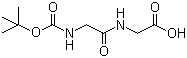N-(tert-Butoxycarbonyl)glycylglycine molecular structure (CAS 31972-52-8)