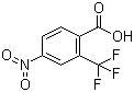 4-Nitro-2-(trifluoromethyl)benzoic acid molecular structure (CAS 320-37-6)