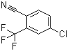 结构式 CAS# 320-41-2, 4-氯-2-三氟甲基苯腈