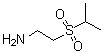 structure of CAS# 320337-16-4, 2-[(1-Methylethyl)sulfonyl]ethanamine