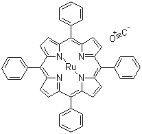 5,10,15,20-Tetraphenyl-21H,23H-porphine ruthenium(II) carbonyl molecular structure (CAS 32073-84-0)