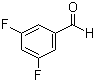 3,5-Difluorobenzaldehyde molecular structure (CAS 32085-88-4)