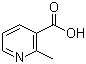 2-Methylnicotinic acid molecular structure (CAS 3222-56-8)